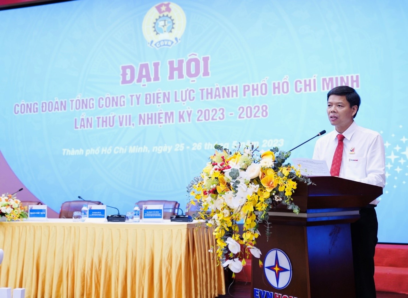 Đại hội Công đoàn Tổng công ty Điện lực Thành phố Hồ Chí Minh: Ứng dụng hiệu quả công nghệ số trong công tác tổ chức  6