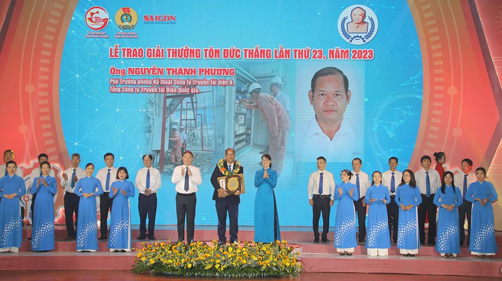 EVN có 2 cá nhân được tôn vinh Giải thưởng Tôn Đức Thắng năm 2023 1