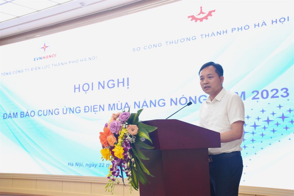 EVNHANOI tổ chức hội nghị “Đảm bảo cung ứng điện mùa nắng nóng 2023” 2