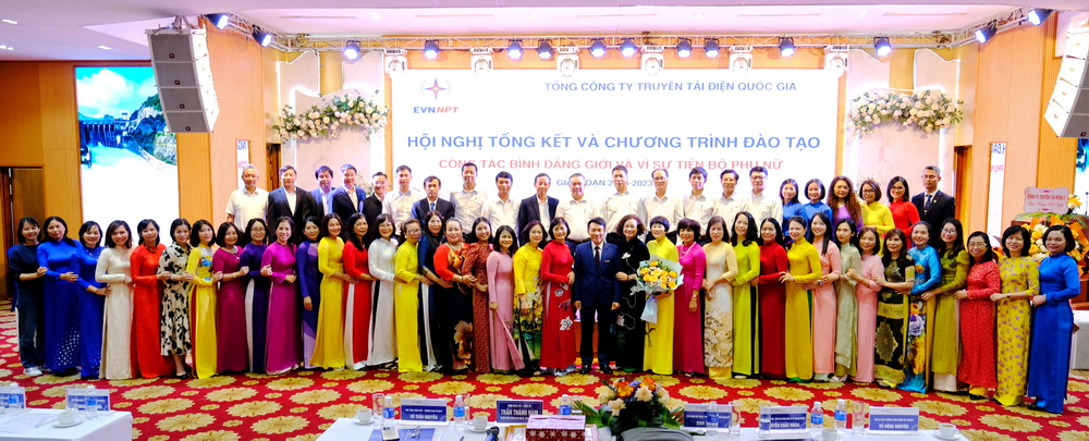 EVNNPT tổ chức thành công Hội nghị tổng kết và chương trình đào tạo công tác bình đẳng giới và Vì sự tiến bộ phụ nữ giai đoạn 2018 - 2023 15