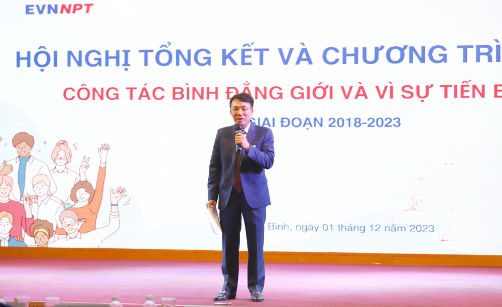 EVNNPT tổ chức thành công Hội nghị tổng kết và chương trình đào tạo công tác bình đẳng giới và Vì sự tiến bộ phụ nữ giai đoạn 2018 - 2023 3