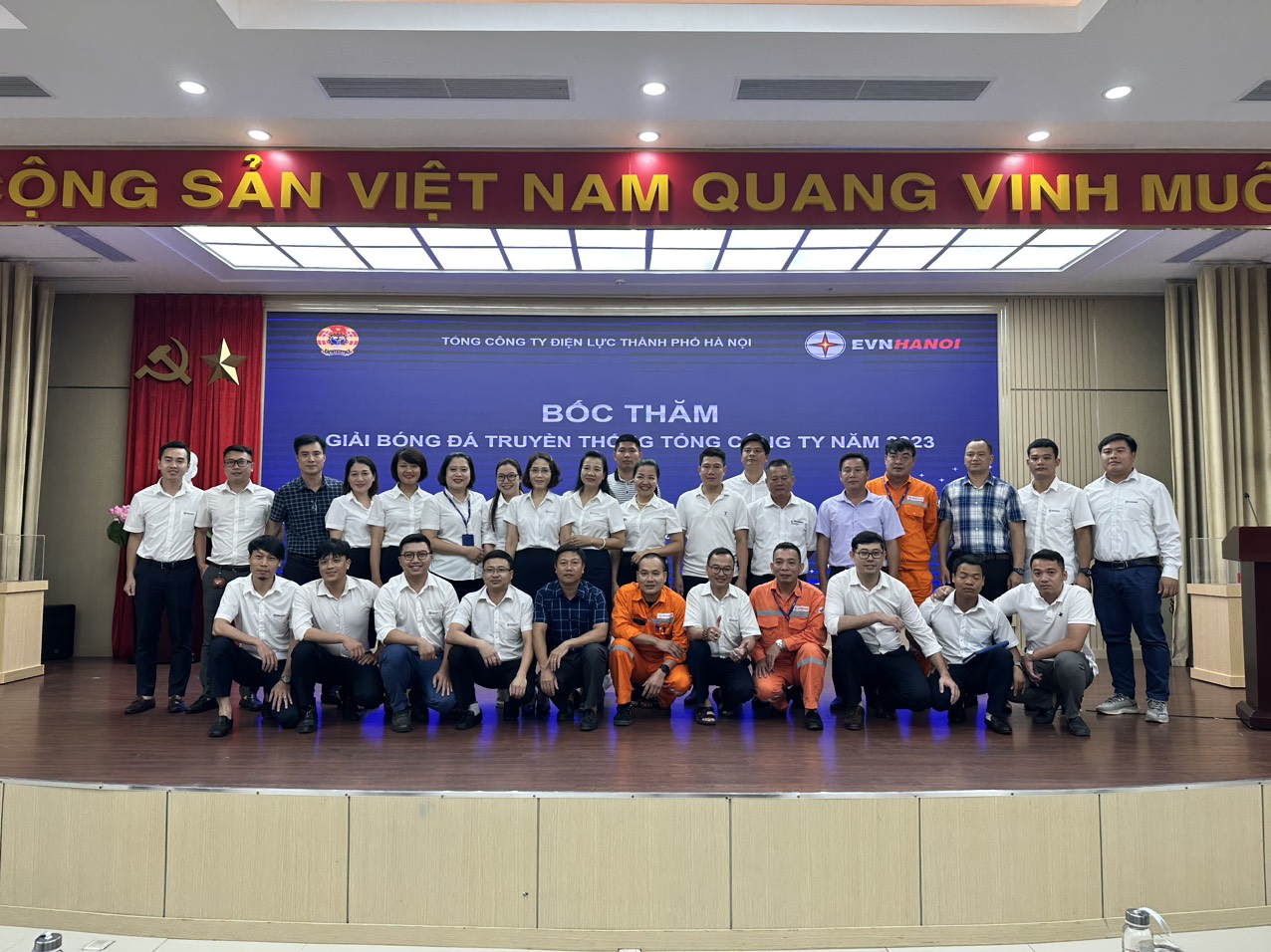 Giải bóng đá truyền thống EVNHANOI năm 2023 sẵn sàng cho ngày khởi tranh  