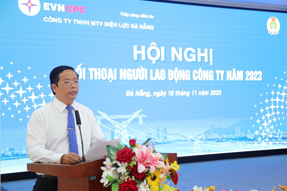 Hội nghị đối thoại Người lao động PC Đà Nẵng năm 2023: Công tác an toàn phải đặt lên hàng đầu 2