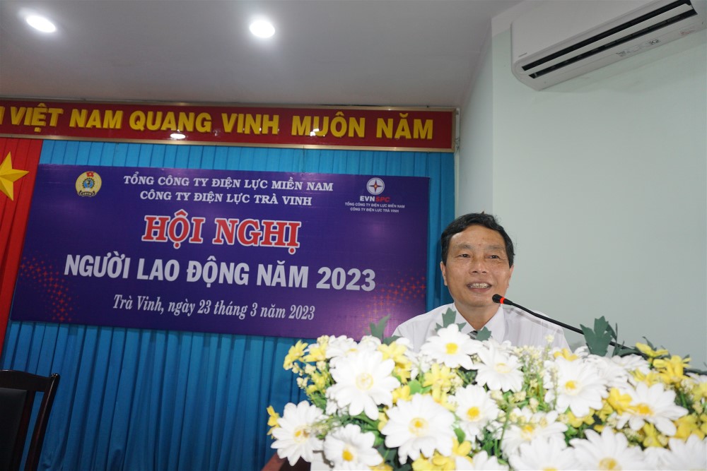 Hội nghị người lao động Công ty Điện lực Trà Vinh thành công tốt đẹp