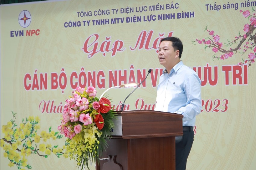 PC Ninh Bình: Gặp mặt cán bộ hưu trí nhân dịp Xuân Quý Mão 2023