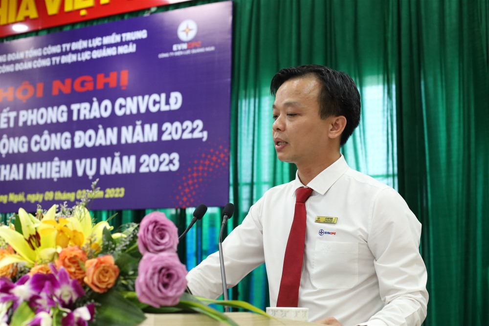 PC Quảng Ngãi: Tổng kết phong trào CNVCLĐ, hoạt động công đoàn năm 2022 và triển khai nhiệm vụ năm 2023