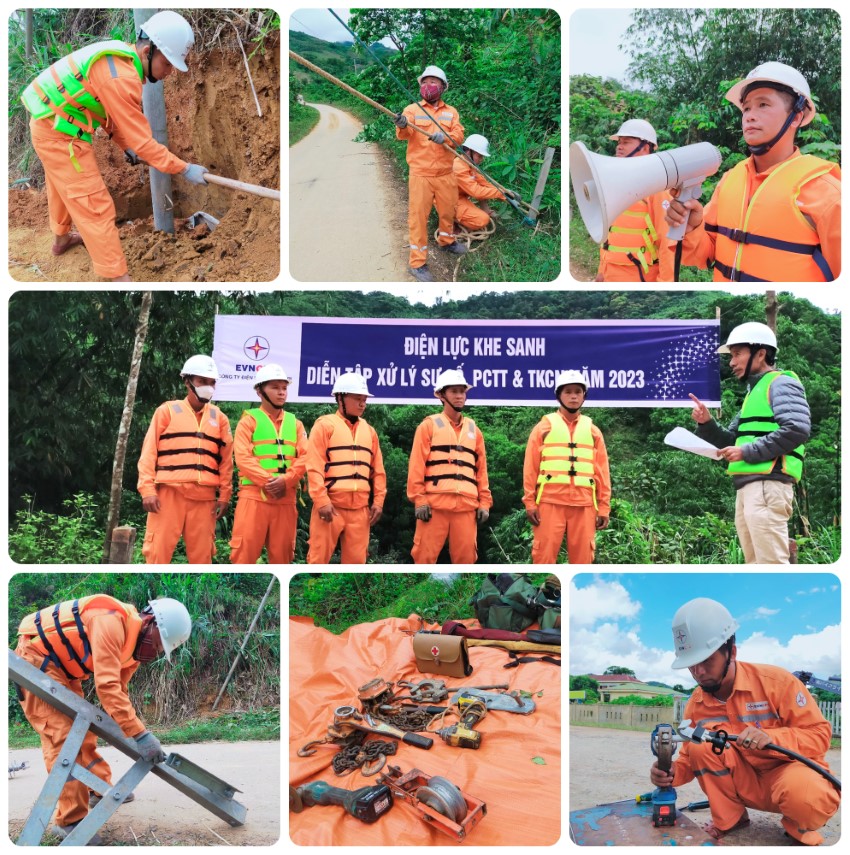 Sẵn sàng các phương án đảm bảo an toàn vận hành lưới điện trong mùa mưa bão 2