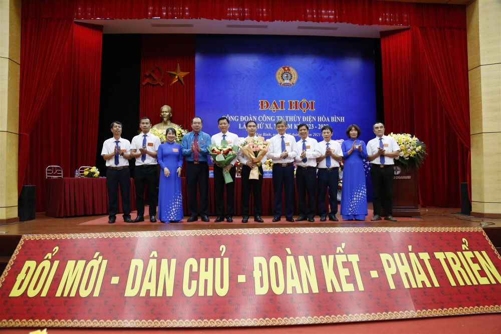 Tổ chức thành công Đại hội Công đoàn Công ty Thủy điện Hòa Bình lần thứ XI, nhiệm kỳ 2023 - 2028 4