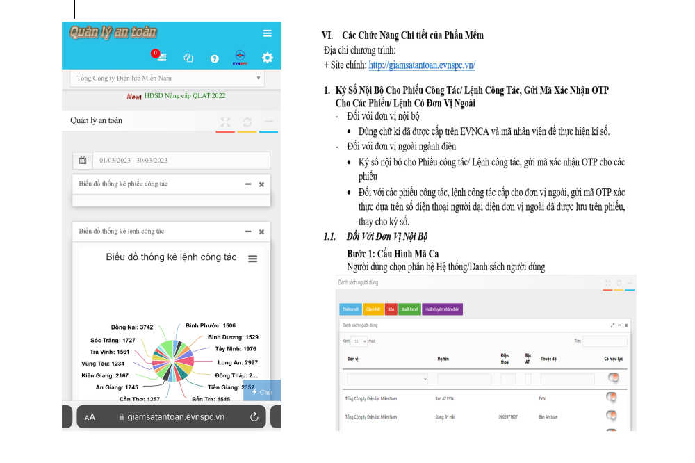 Tổng công ty Điện lực miền Nam hướng dẫn sử dụng phần mềm “Quản lý an toàn” cho người lao động 1