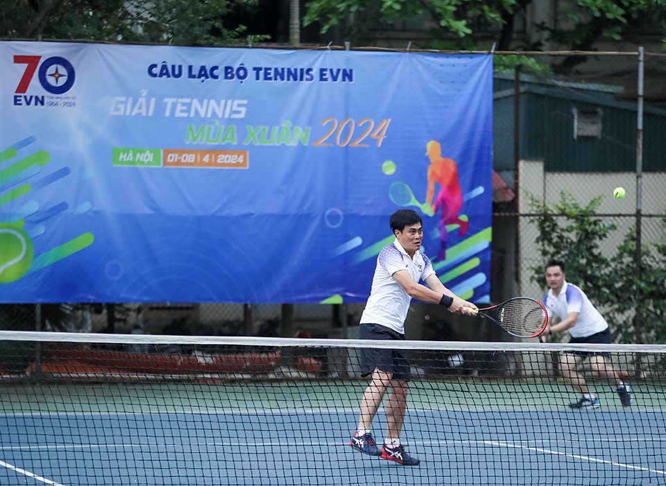 Bế mạc, trao giải quần vợt CLB Tennis EVN - Cup mùa Xuân lần thứ 2 năm 2024 (08/04/2024) 1