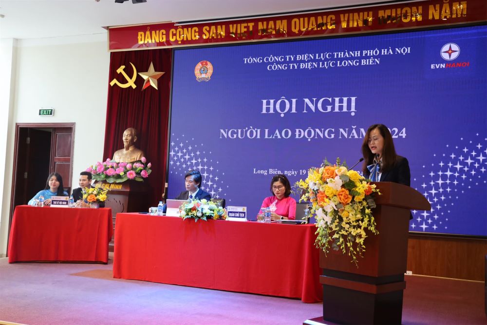 Các cấp Công đoàn trong EVNHANOI triển khai Hội nghị người lao động năm 2024. 