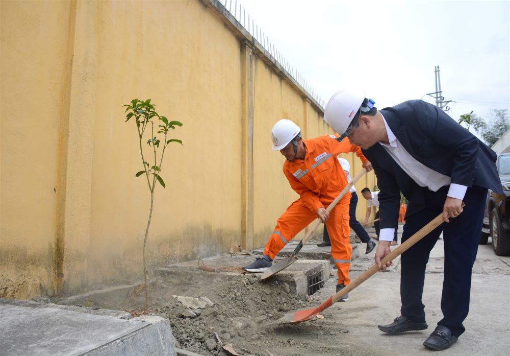 Công đoàn Công ty Điện lực Điện Biên phát động hưởng ứng Tết trồng cây nhân dịp Xuân Giáp Thìn 2024 2