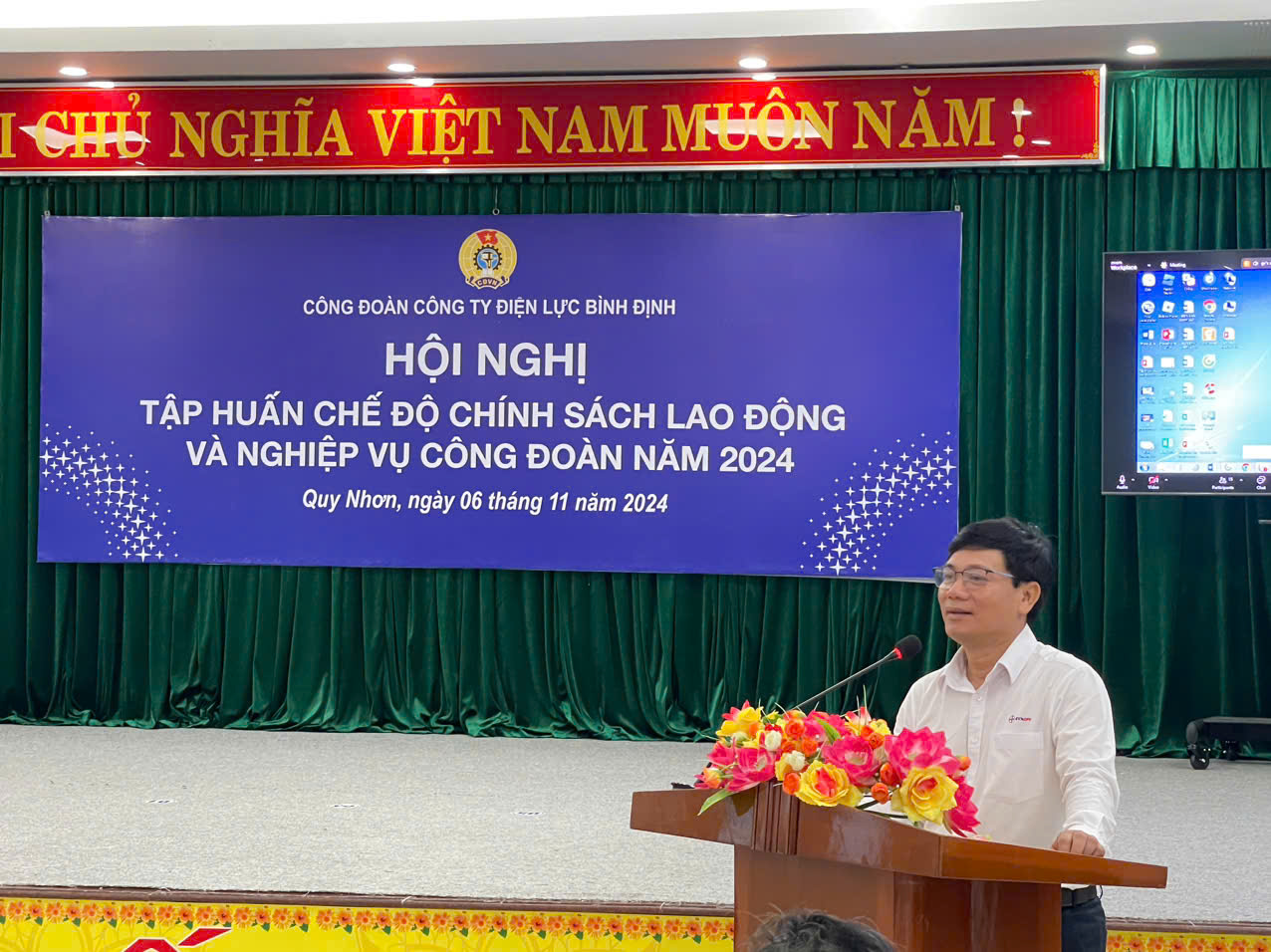 Công ty Điện lực Bình Định: Bồi dưỡng nghiệp vụ công tác Công đoàn năm 2024 2