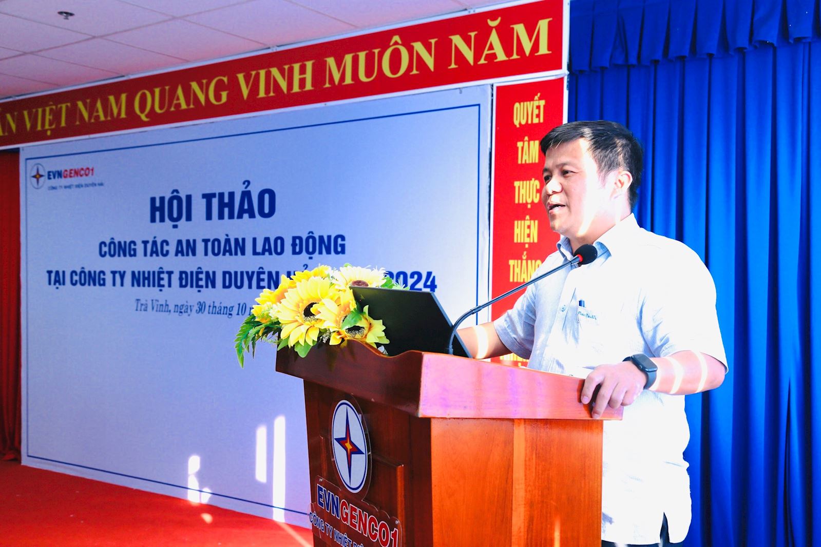 Công ty Nhiệt điện Duyên Hải tổ chức Hội thảo công tác an toàn lao động năm 2024 3