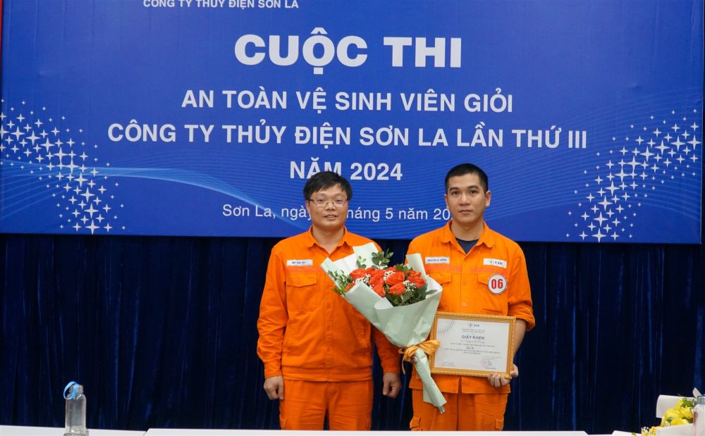 Công ty Thủy điện Sơn La tổ chức thành công cuộc thi  an toàn vệ sinh viên giỏi năm 2024 8