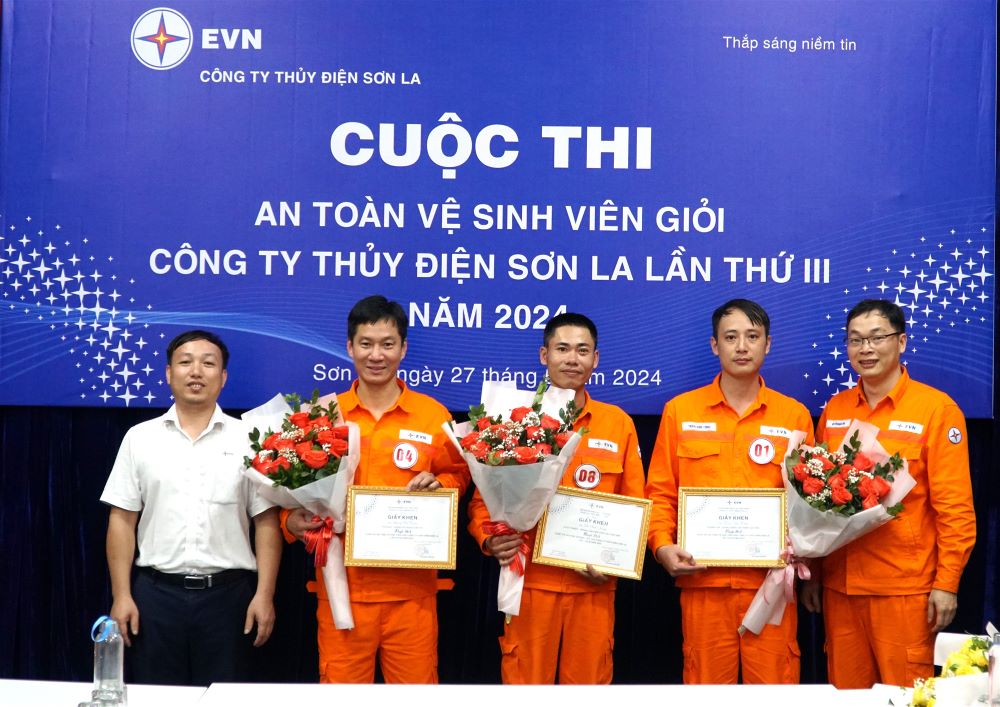 Công ty Thủy điện Sơn La tổ chức thành công cuộc thi  an toàn vệ sinh viên giỏi năm 2024 9