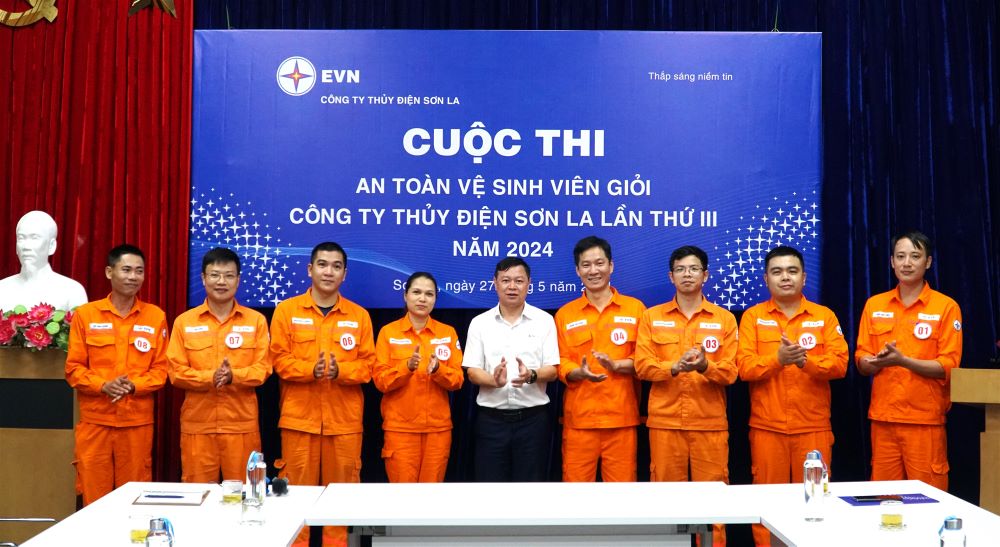 Công ty Thủy điện Sơn La tổ chức thành công cuộc thi  an toàn vệ sinh viên giỏi năm 2024