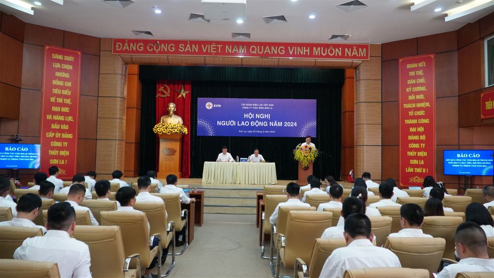 Công ty Thủy điện Sơn La tổ chức thành công Hội nghị người lao động  năm 2024