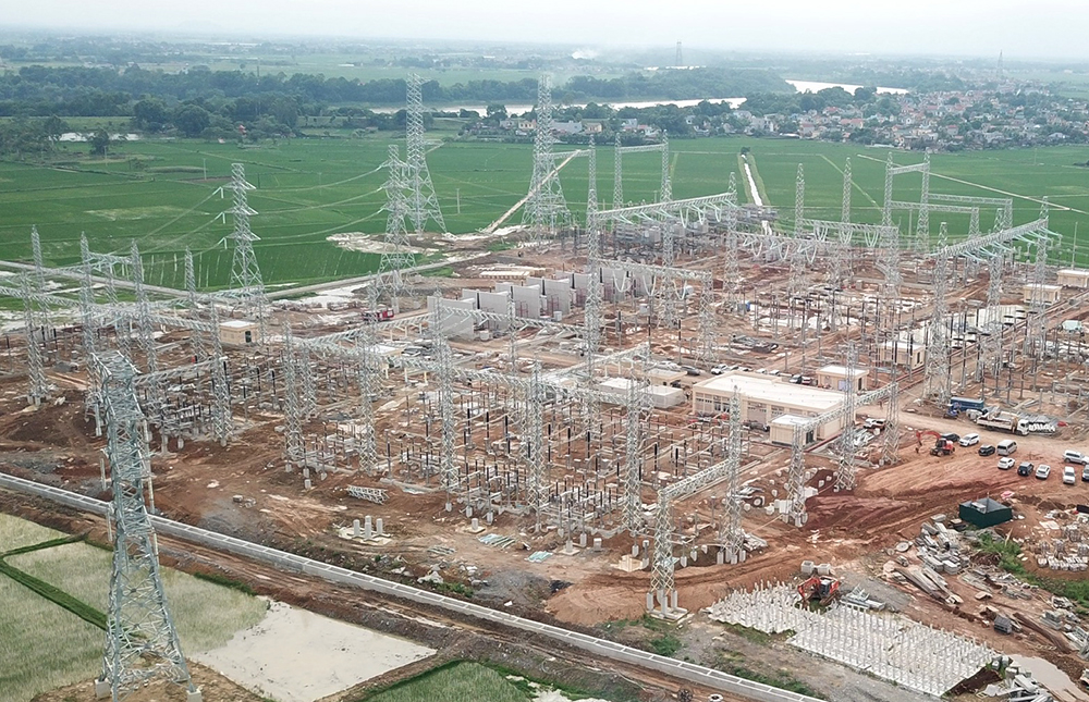 Đóng điện hoà lưới thành công Dự án Trạm biến áp 500kV Thanh Hóa và đấu nối 2