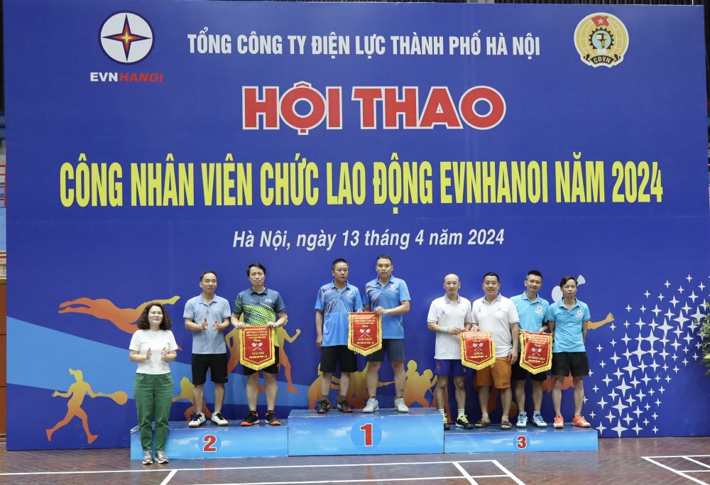 EVNHANOI sôi nổi Hội thao công nhân viên chức lao động năm 2024 1