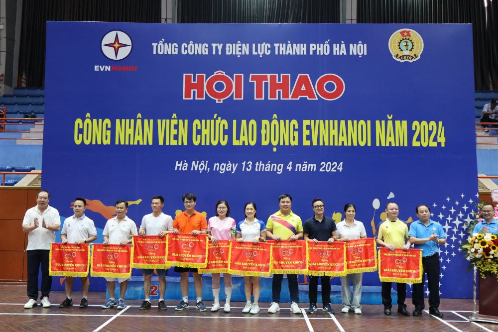 EVNHANOI sôi nổi Hội thao công nhân viên chức lao động năm 2024