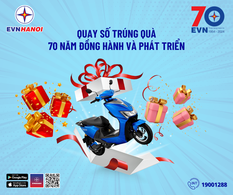 EVNHANOI tổ chức chương trình khuyến mại 