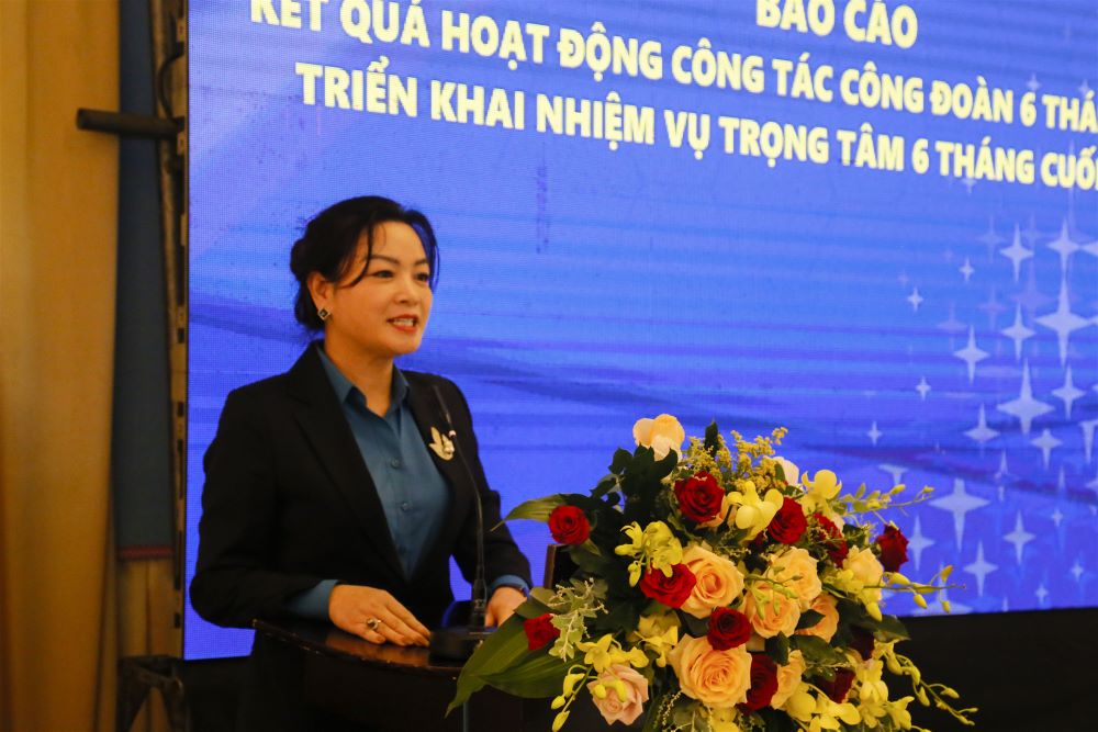 Hội nghị sơ kết 6 tháng đầu năm 2024 Công đoàn Điện lực Việt Nam