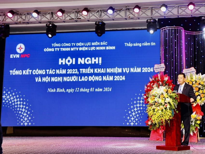 PC Ninh Bình tổ chức Hội nghị tổng kết công tác năm 2023, triển khai nhiệm vụ năm 2024 và Hội nghị người lao động năm 2024 7