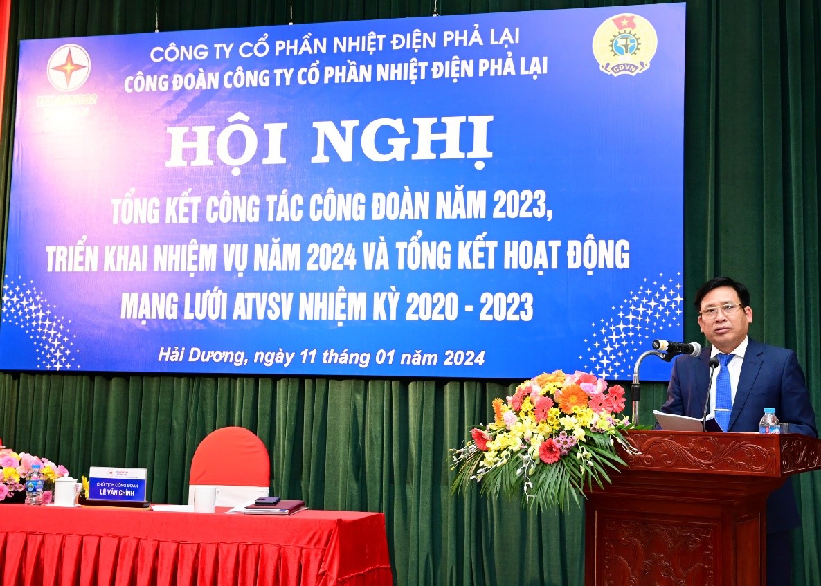 PPC tổ chức Hội nghị Tổng kết công tác Công đoàn năm 2023 và hoạt động mạng lưới ATVSV nhiệm kỳ 2020-2023 1