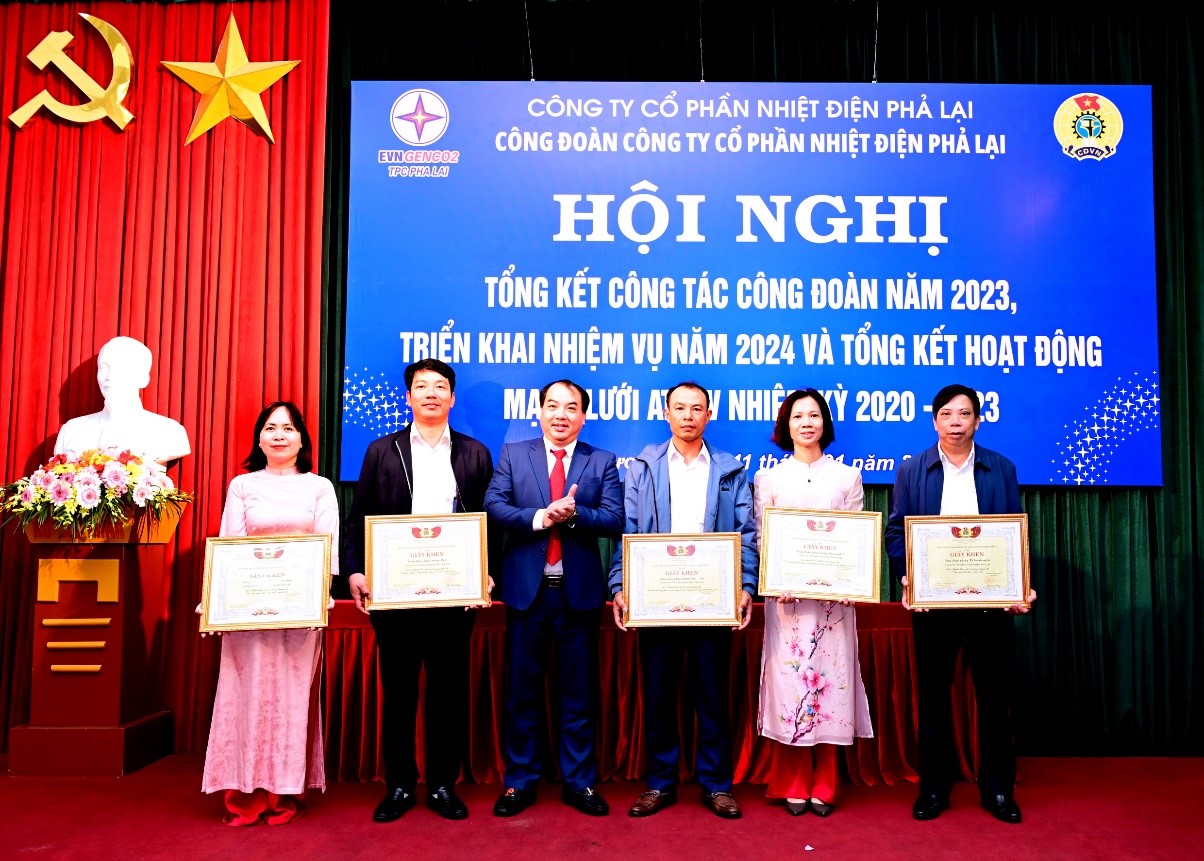 PPC tổ chức Hội nghị Tổng kết công tác Công đoàn năm 2023 và hoạt động mạng lưới ATVSV nhiệm kỳ 2020-2023 4