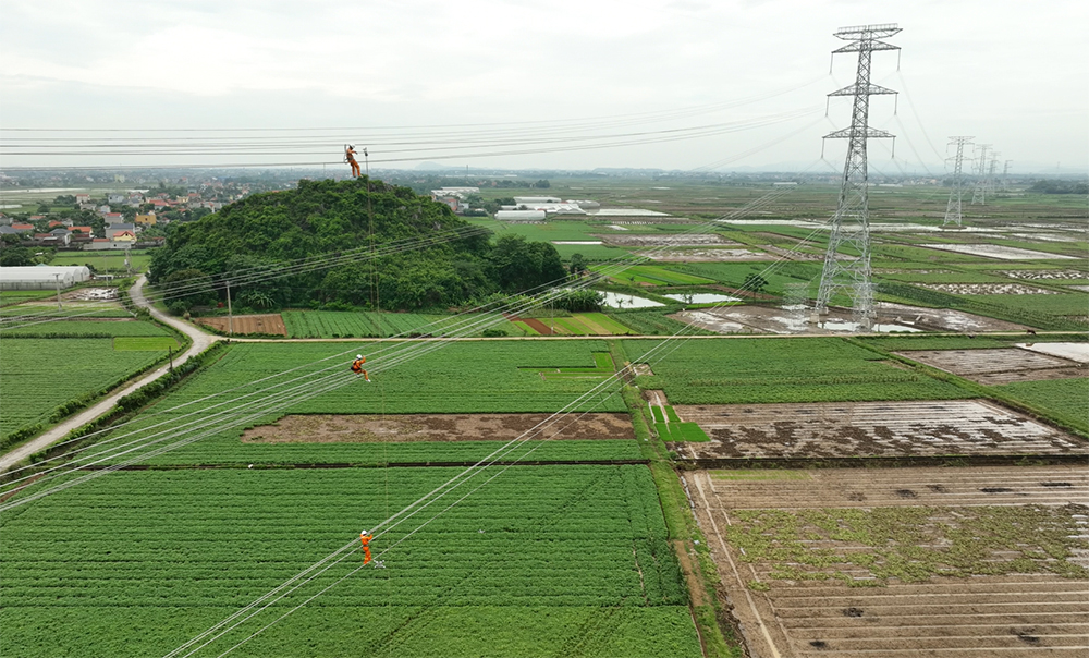 Thủ tướng Chính phủ biểu dương các đơn vị vượt mọi khó khăn, nỗ lực thi công Dự án đường dây 500 kV mạch 3 1