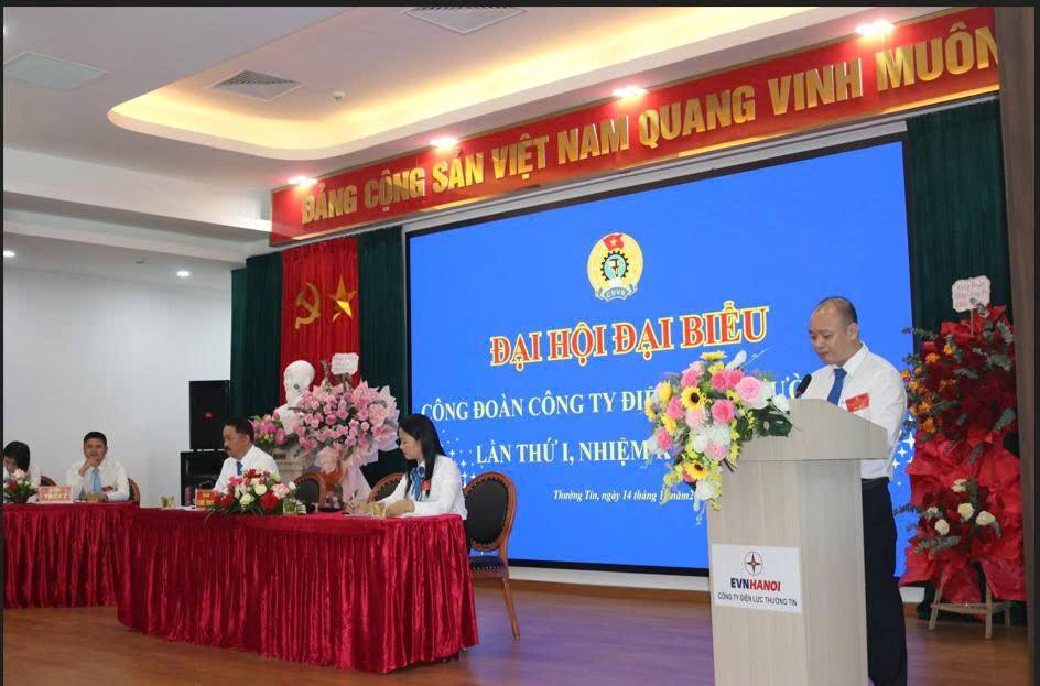 100% Công đoàn cơ sở trực thuộc EVNHANOI tổ chức thành công Đại hội Công đoàn cấp cơ sở hướng tới Đại hội Công đoàn Tổng công ty lần thứ XXVI, nhiệm kỳ 2025–2030 2