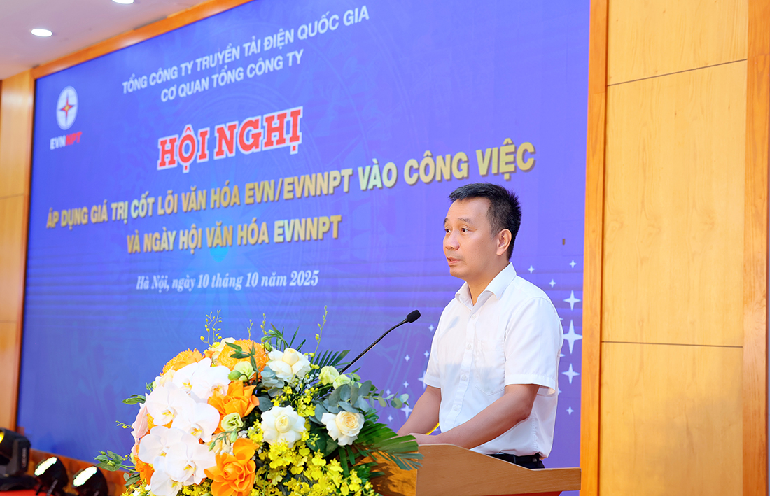 Áp dụng giá trị cốt lõi trong văn hóa EVN/EVNNPT vào công việc