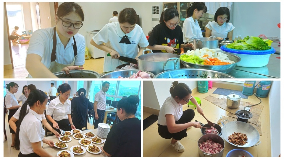 Bữa cơm Công đoàn - Ấm tình đồng nghiệp, gắn kết tập thể 1