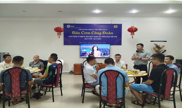 Bữa cơm Công đoàn – Gắn kết nghĩa tình CBCNV Công ty Thủy điện Sơn La 1