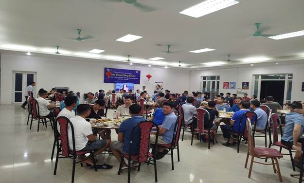 Bữa cơm Công đoàn – Gắn kết nghĩa tình CBCNV Công ty Thủy điện Sơn La 3