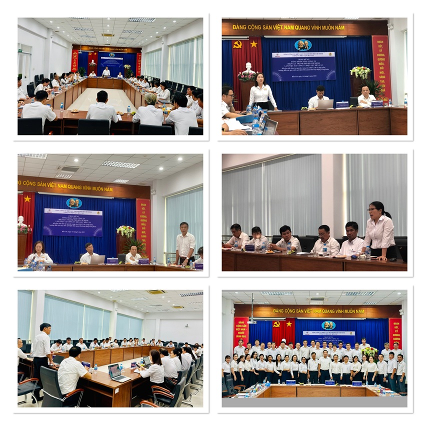 CĐ EVNHCMC: LẮNG NGHE, CHIA SẺ, ĐỒNG HÀNH CÙNG ĐOÀN VIÊN, NGƯỜI LAO ĐỘNG VÀ ỔN ĐỊNH TỔ CHỨC HOẠT ĐỘNG CÔNG ĐOÀN SAU TINH GỌN, SÁP NHẬP 4