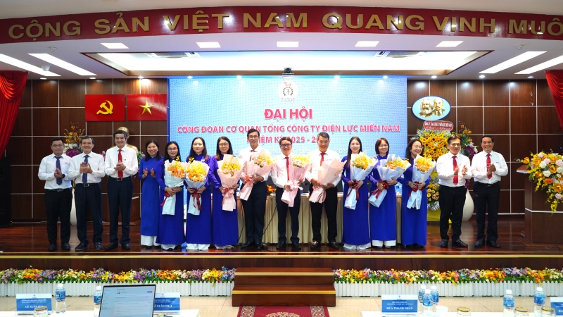 CÔNG ĐOÀN CƠ SỞ CƠ QUAN TỔNG CÔNG TY ĐIỆN LỰC MIỀN NAM TỔ CHỨC THÀNH CÔNG ĐẠI HỘI NHIỆM KỲ 2025 - 2030 5