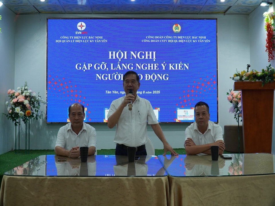 Công đoàn Công ty Điện lực Bắc Ninh: Lắng nghe, thấu hiểu và sẻ chia cùng người lao động