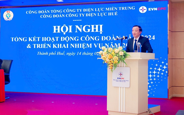 Công đoàn Công ty Điện lực Huế: Tổ chức Hội nghị tổng kết hoạt động Công đoàn năm 2024  4