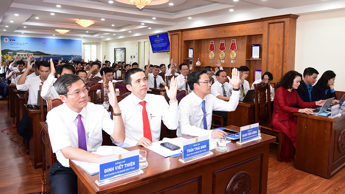 Công đoàn Công ty thủy điện Ialy tổ chức thành công Đại hội nhiệm kỳ 2025 - 2030 5