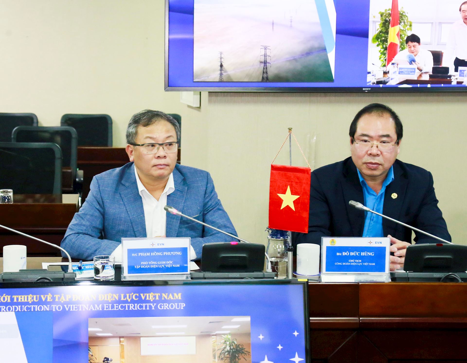 Công đoàn Điện lực Việt Nam đón và làm việc vơi Công đoàn Điện lực Hàn Quốc  1