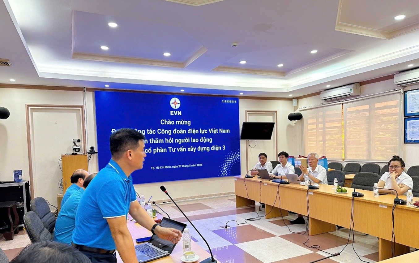 Công đoàn Điện lực Việt Nam tổ chức thăm hỏi, động viên người lao động nhân Tháng Công nhân năm 2025 2