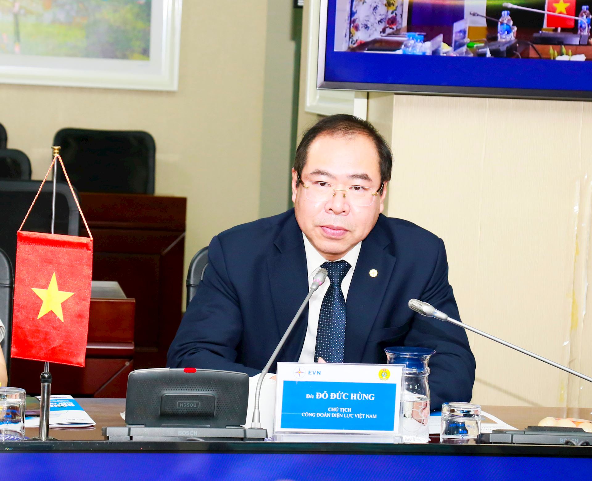 Công đoàn ĐLVN: Đón tiếp và làm việc với đoàn đại biểu Công đoàn Năng lượng, Địa chất và Khai thác mỏ Mông Cổ