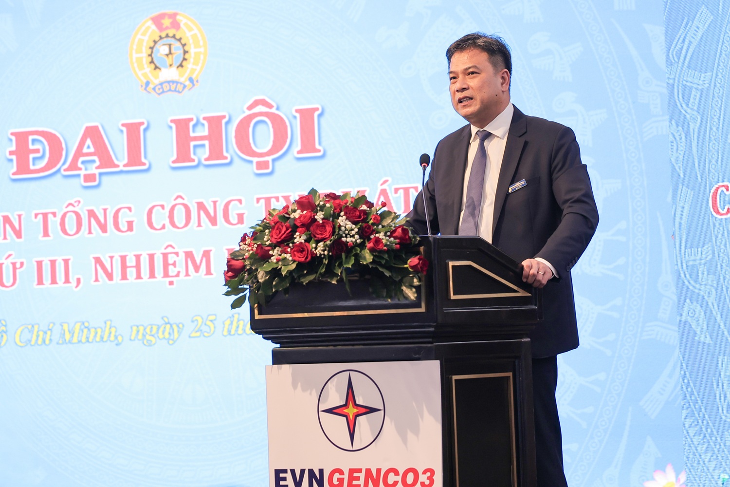 Công đoàn EVNGENCO3 tổ chức Đại hội lần thứ III: Khẳng định vai trò đại diện, chăm lo và đổi mới trong nhiệm kỳ mới 2025 - 2030 1