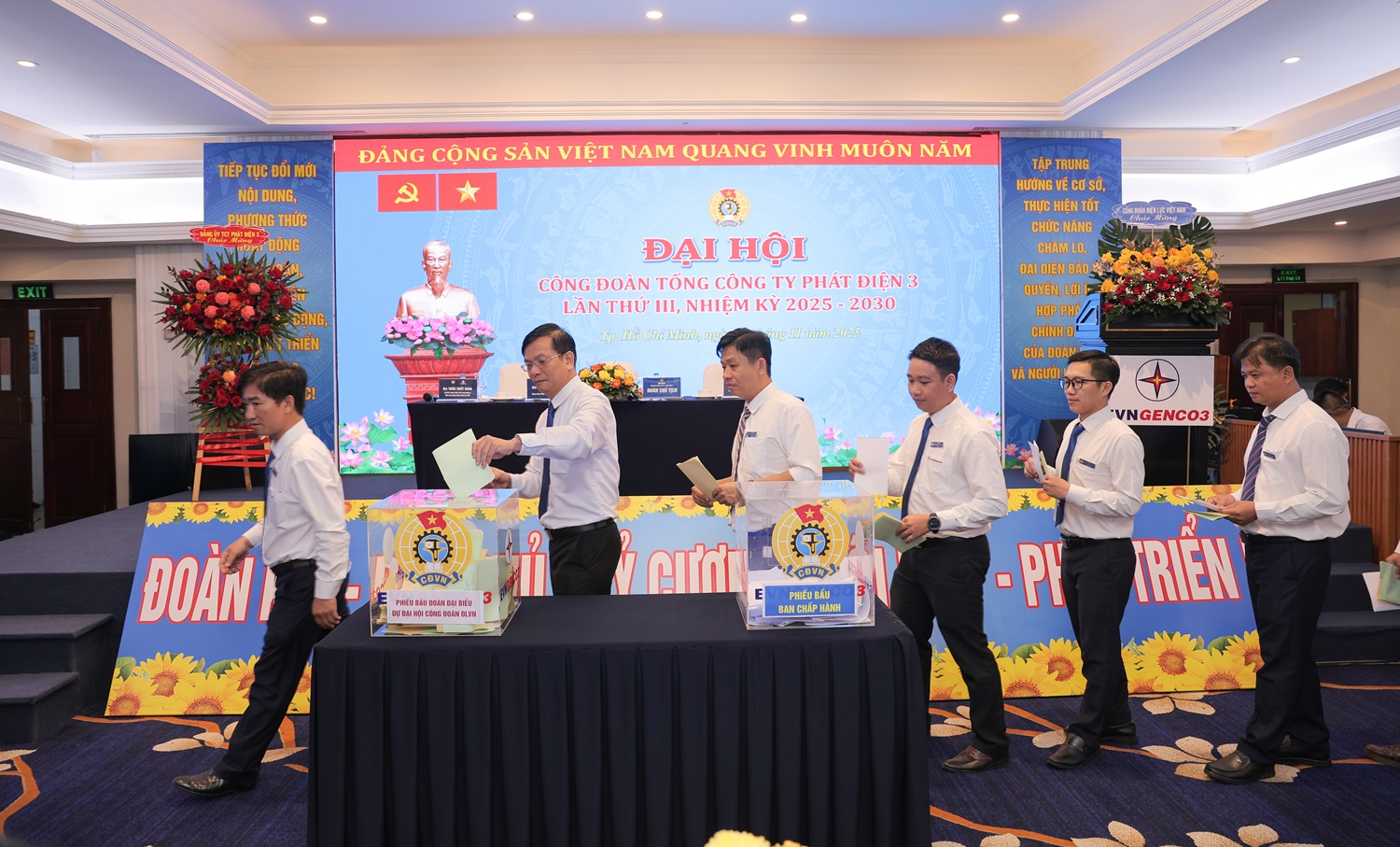 Công đoàn EVNGENCO3 tổ chức Đại hội lần thứ III: Khẳng định vai trò đại diện, chăm lo và đổi mới trong nhiệm kỳ mới 2025 - 2030 3
