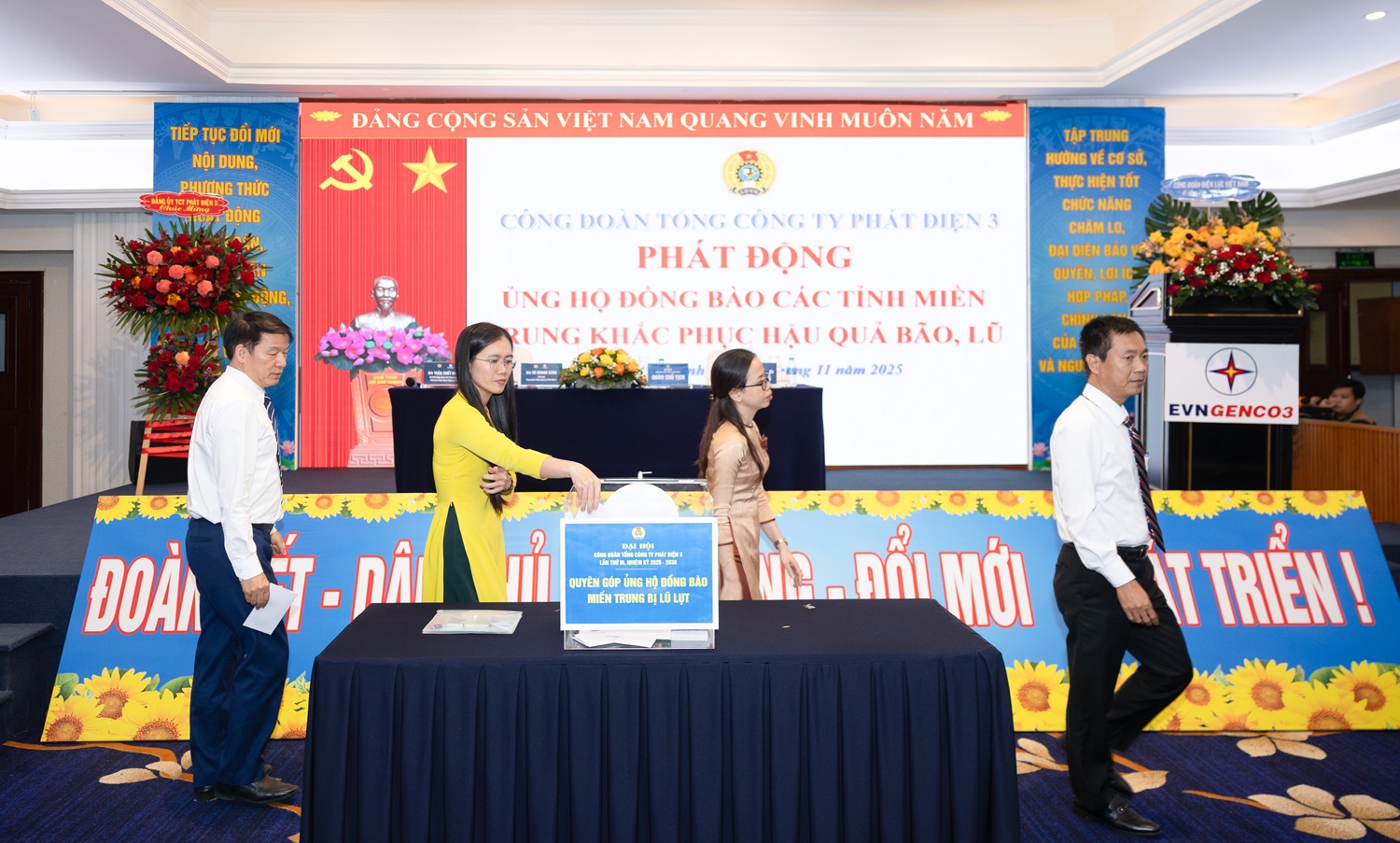 Công đoàn EVNGENCO3 tổ chức Đại hội lần thứ III: Khẳng định vai trò đại diện, chăm lo và đổi mới trong nhiệm kỳ mới 2025 - 2030 5