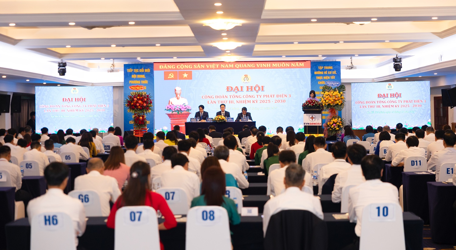 Công đoàn EVNGENCO3 tổ chức Đại hội lần thứ III: Khẳng định vai trò đại diện, chăm lo và đổi mới trong nhiệm kỳ mới 2025 - 2030