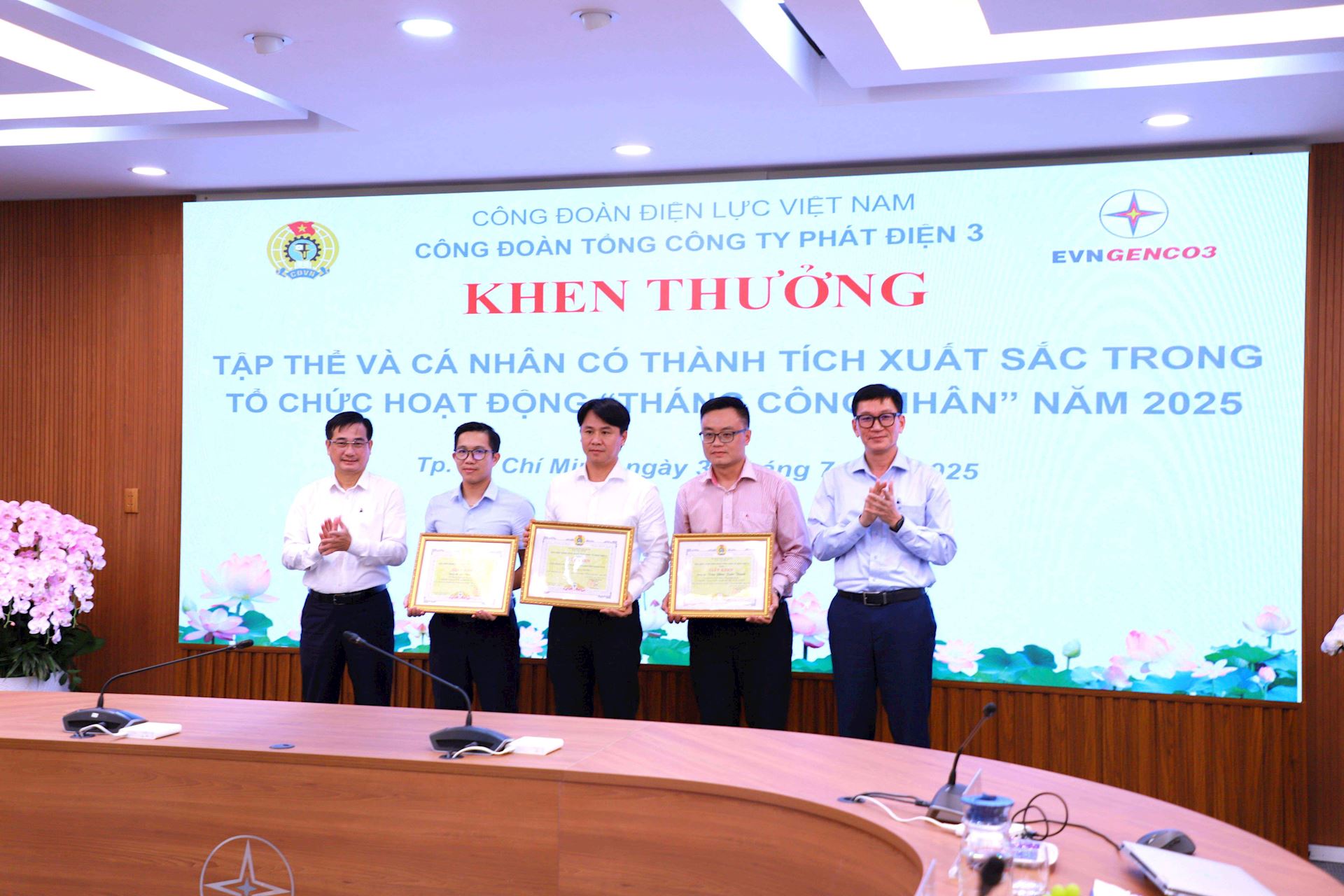 Công đoàn EVNGENCO3 tổ chức Hội nghị sơ kết công đoàn 6 tháng đầu năm 2025 và sơ kết công tác tổ chức quản lý, hoạt động mạng lưới ATVSV giai đoạn 2023 - 2025. 7