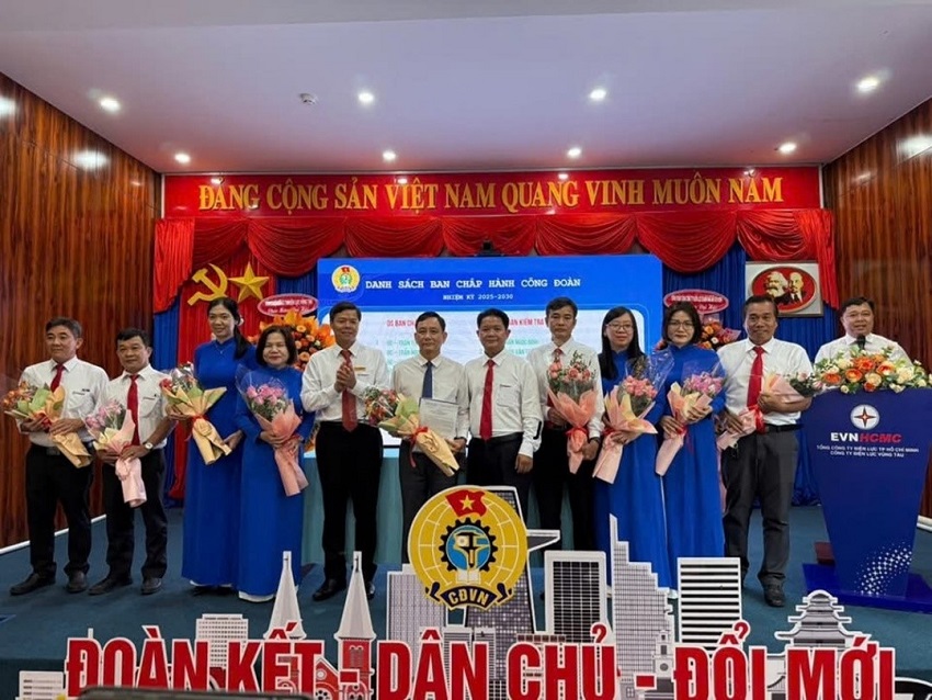 Công đoàn EVNHCMC: Đại hội Công đoàn các cấp tiến tới Đại hội Công đoàn Tổng công ty Điện lực Thành phố Hồ Chí Minh nhiệm kỳ 2025–2030 2